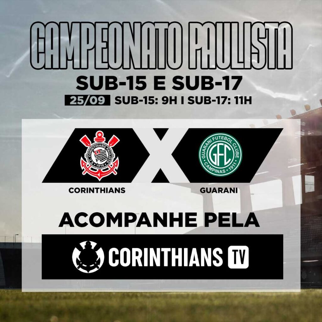 FPF divulga transmissões de todos os jogos do Corinthians no Paulistão