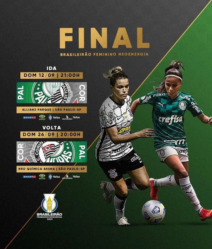 CBF divulga horários e local das semifinais do Brasileirão Feminino