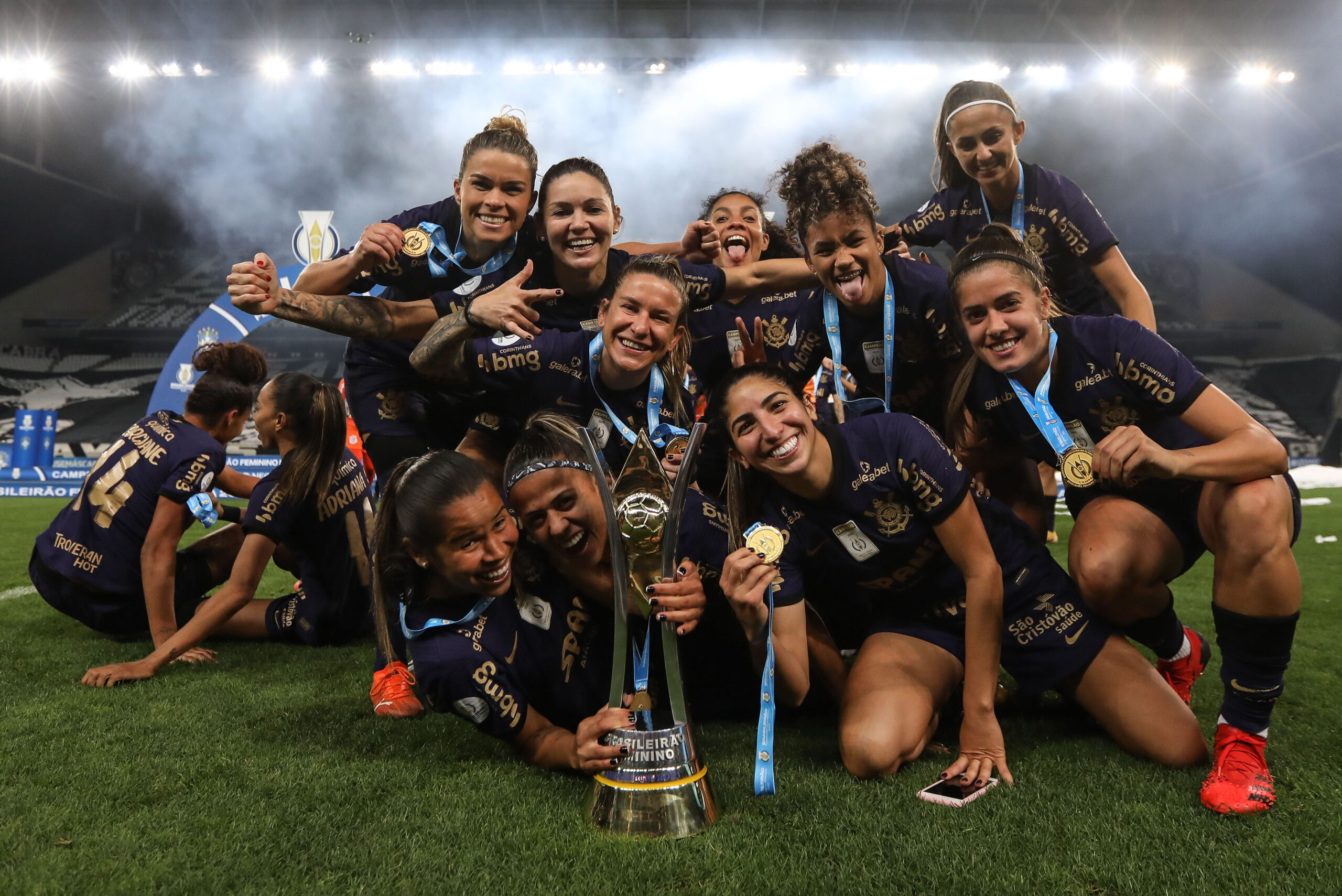 Corinthians Feminino ultrapassa marca de 100 gols na temporada