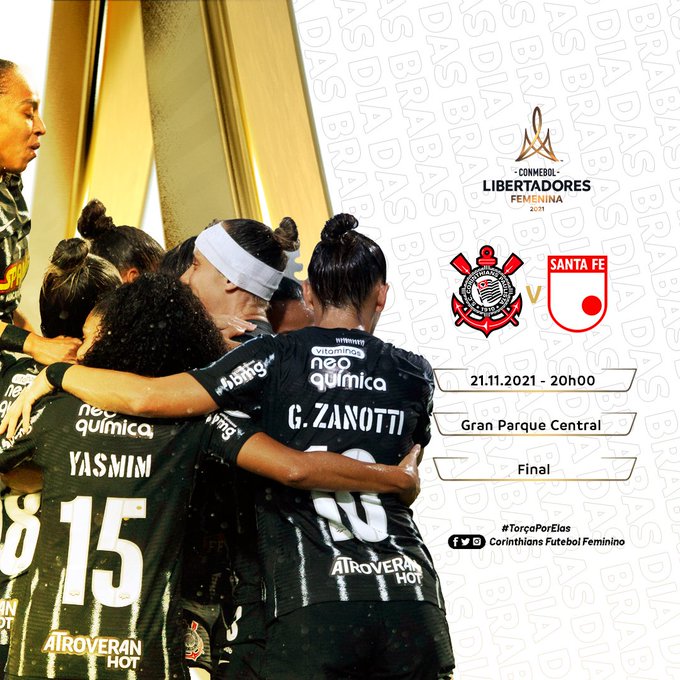 Onde assistir e escalações de Libertad Limpeño x Corinthians – Copa  Libertadores Feminina – 12/10/2023