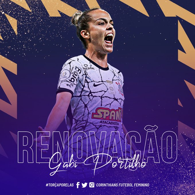 Gabi Portilho assume artilharia do Corinthians Feminino na