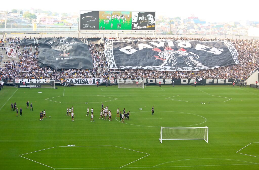 Dois próximos jogos na Arena Corinthians têm venda online aberta