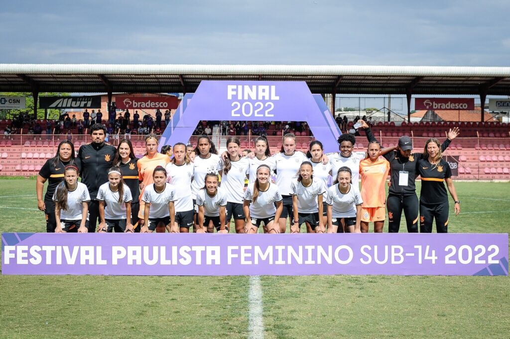 Mogi Das Cruzes, Brazil. 24th Aug, 2022. Yngrid da Ferroviaria during a  match between Corinthians x Ferroviaria valid for the 3rd round of the Campeonato  Paulista Feminino 2022 held at Estádio Nogueirão