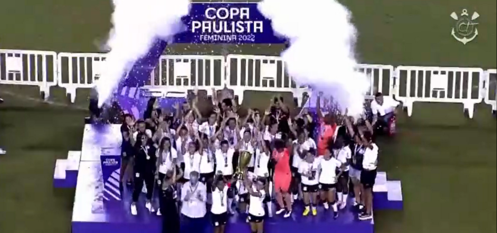Corinthians campeão da Copa Paulista feminina 2022. 