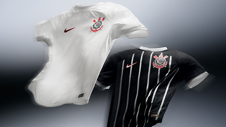 Camisa branca do Atlético Mineiro 2023-2024 tem imagem vazada