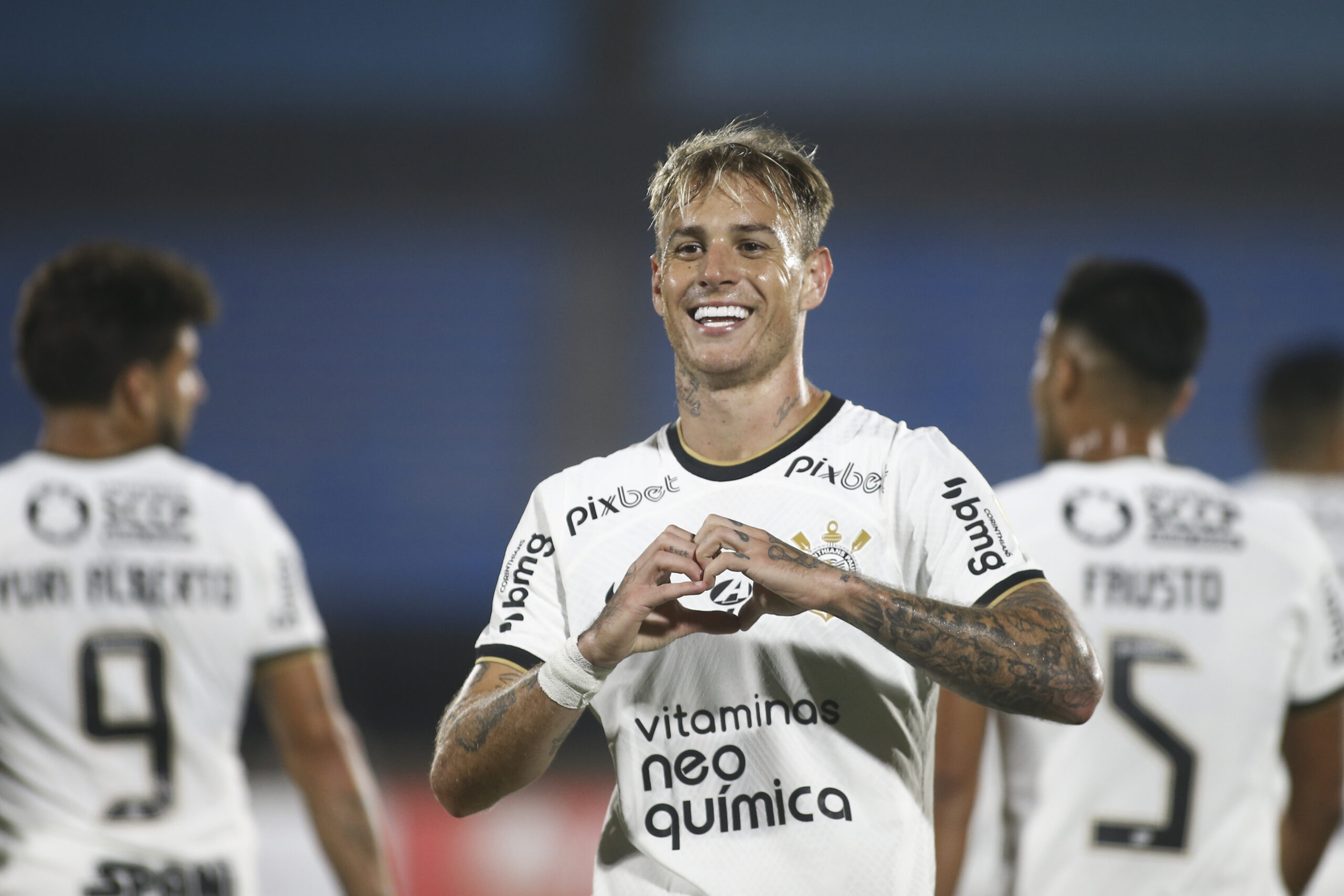 Róger Guedes é o único titular em todos os jogos do Corinthians em 2023