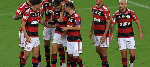 RIO DE JANEIRO, BRAZIL - MAY 21: Paulo Sousa Head Coach of Flamengo reacts  ,during the match between Flamengo and Goias as part of Brasileirao Series  A 2022 at Maracana Stadium on