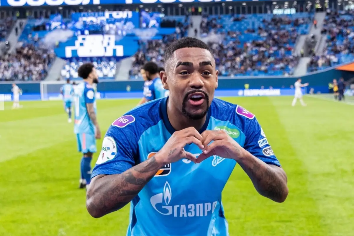 Zenit vence com dois gols de Malcom e um de Yuri Alberto no