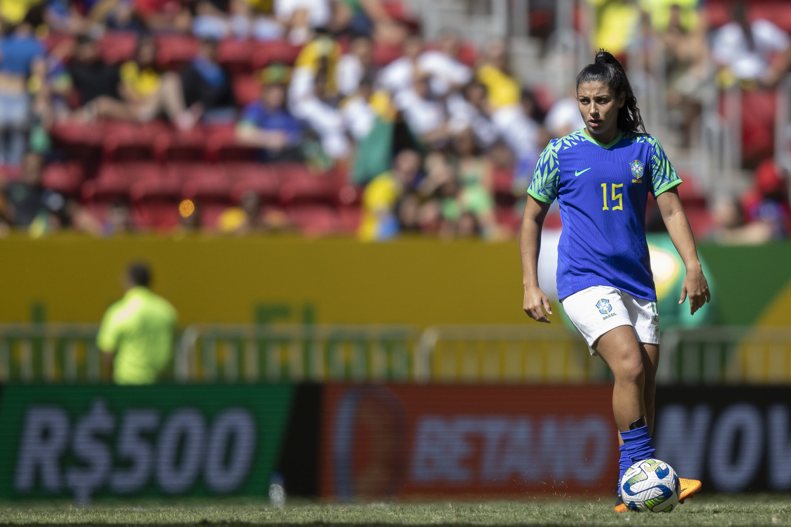 Diany (#8 Corinthians) during the Campeonato Paulista Feminino football  match between Sao Jose EC and