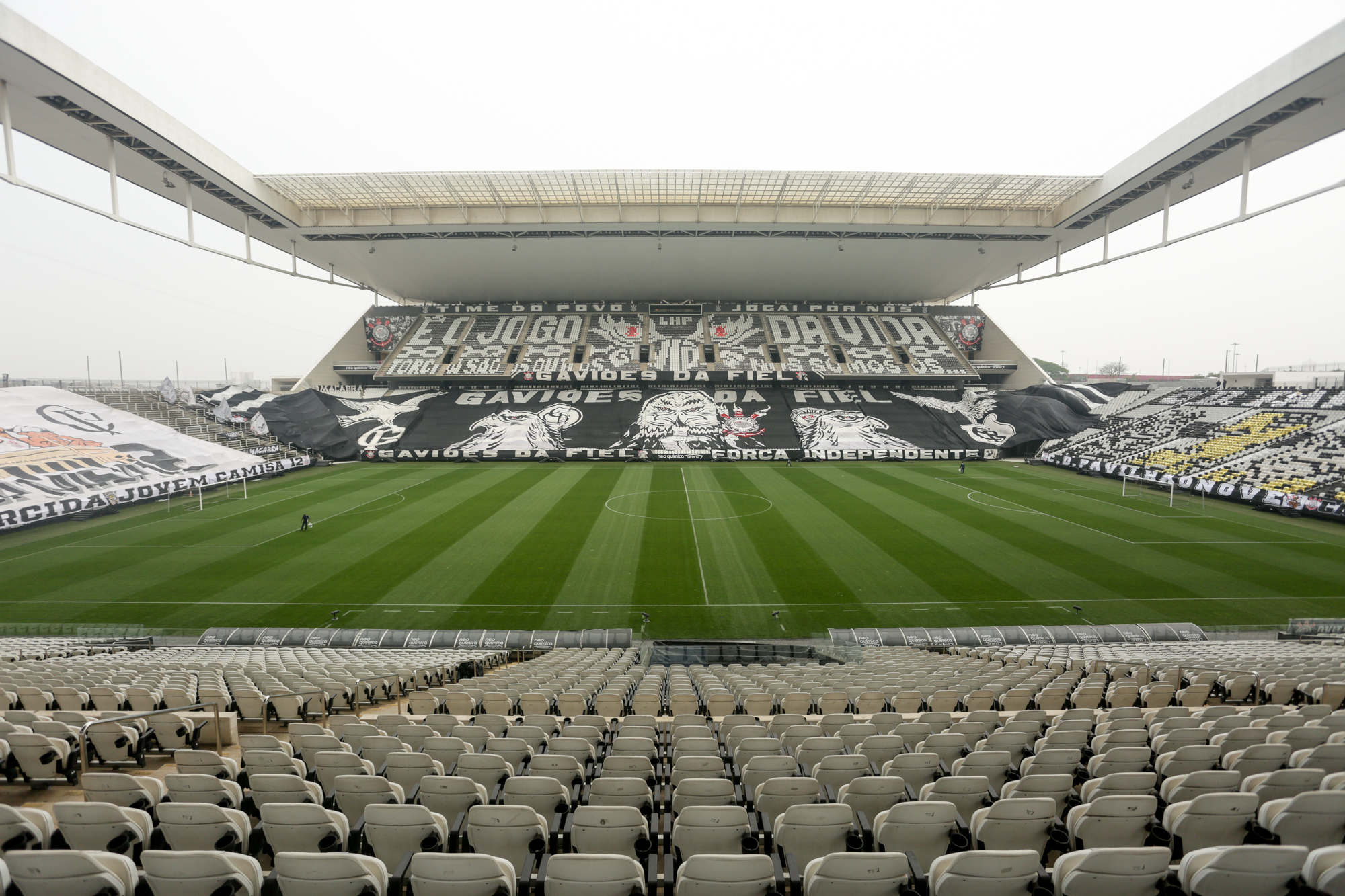 Neo Química Arena, estádio do Corinthians, é eleito o mais bonito do Brasil