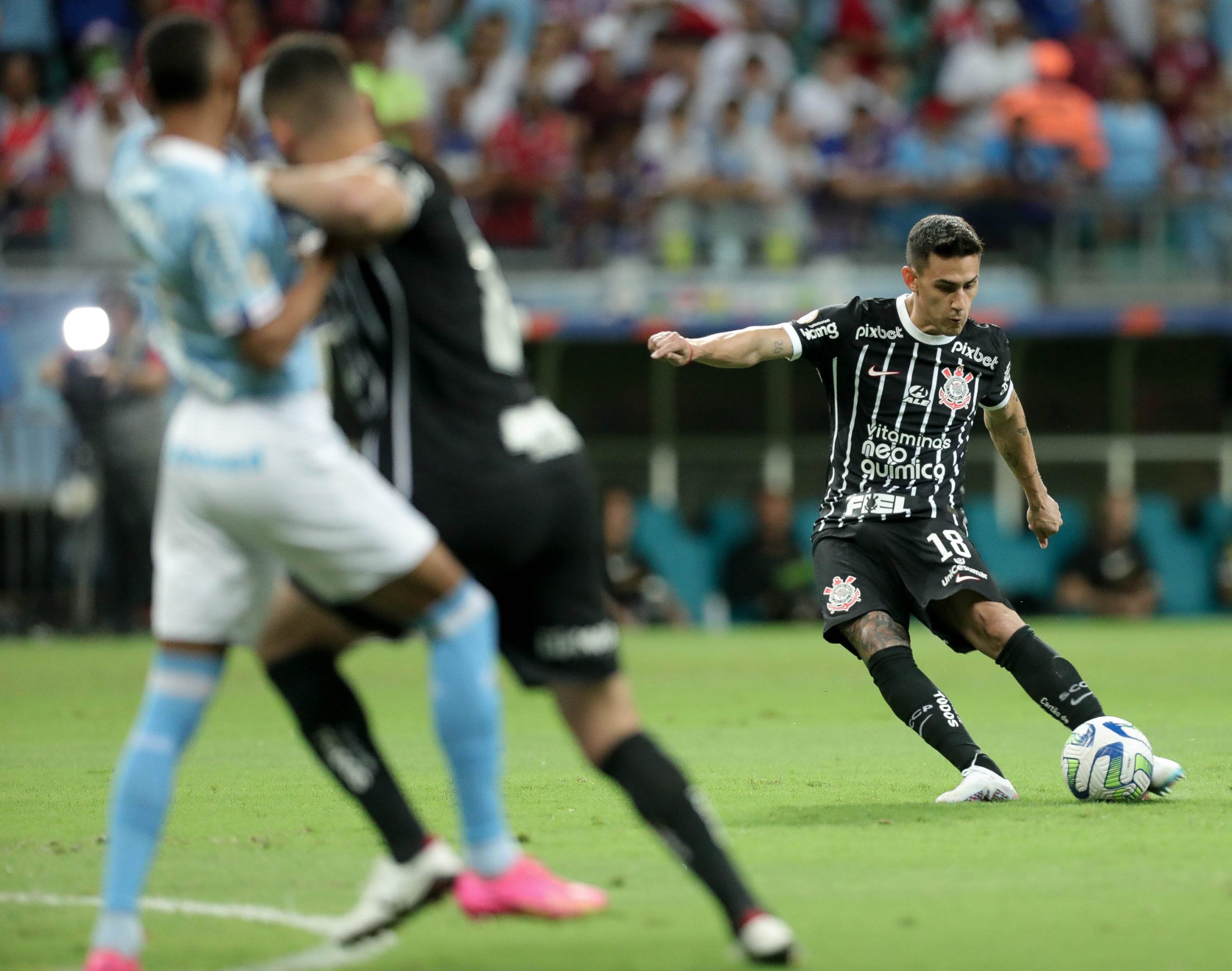 Corinthians fica no empate sem gols com o Bahia pelo Brasileirão