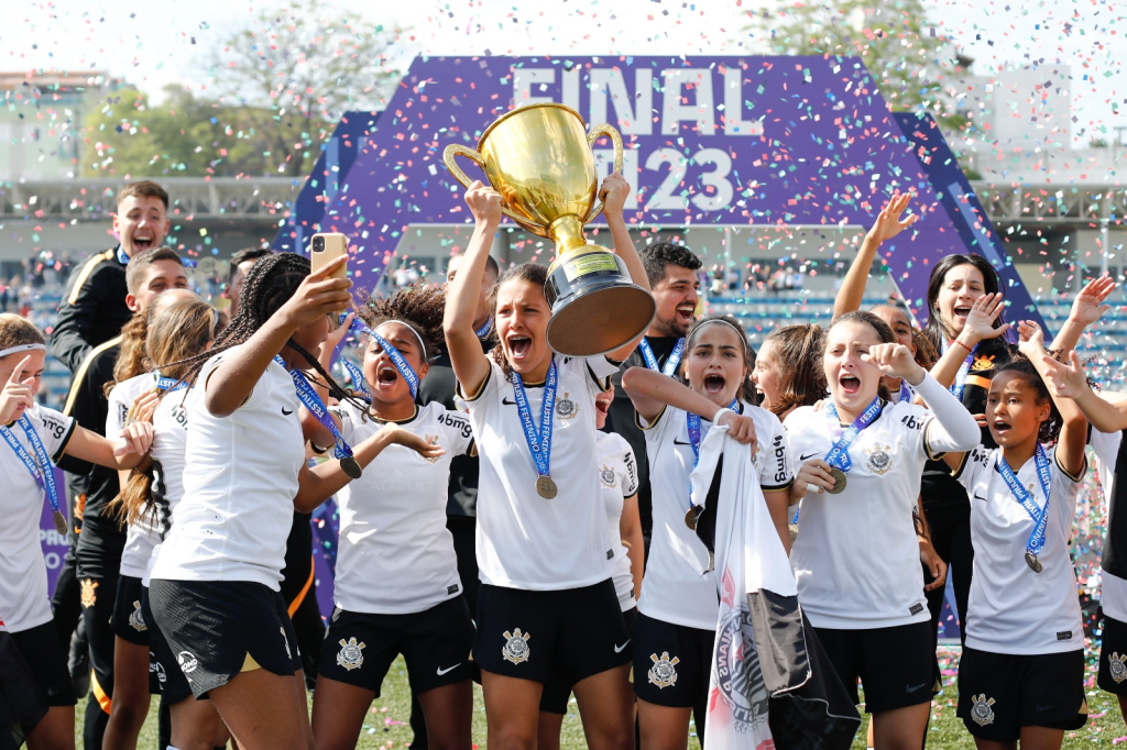 Corinthians campeão da Copa Paulista feminina 2022. 