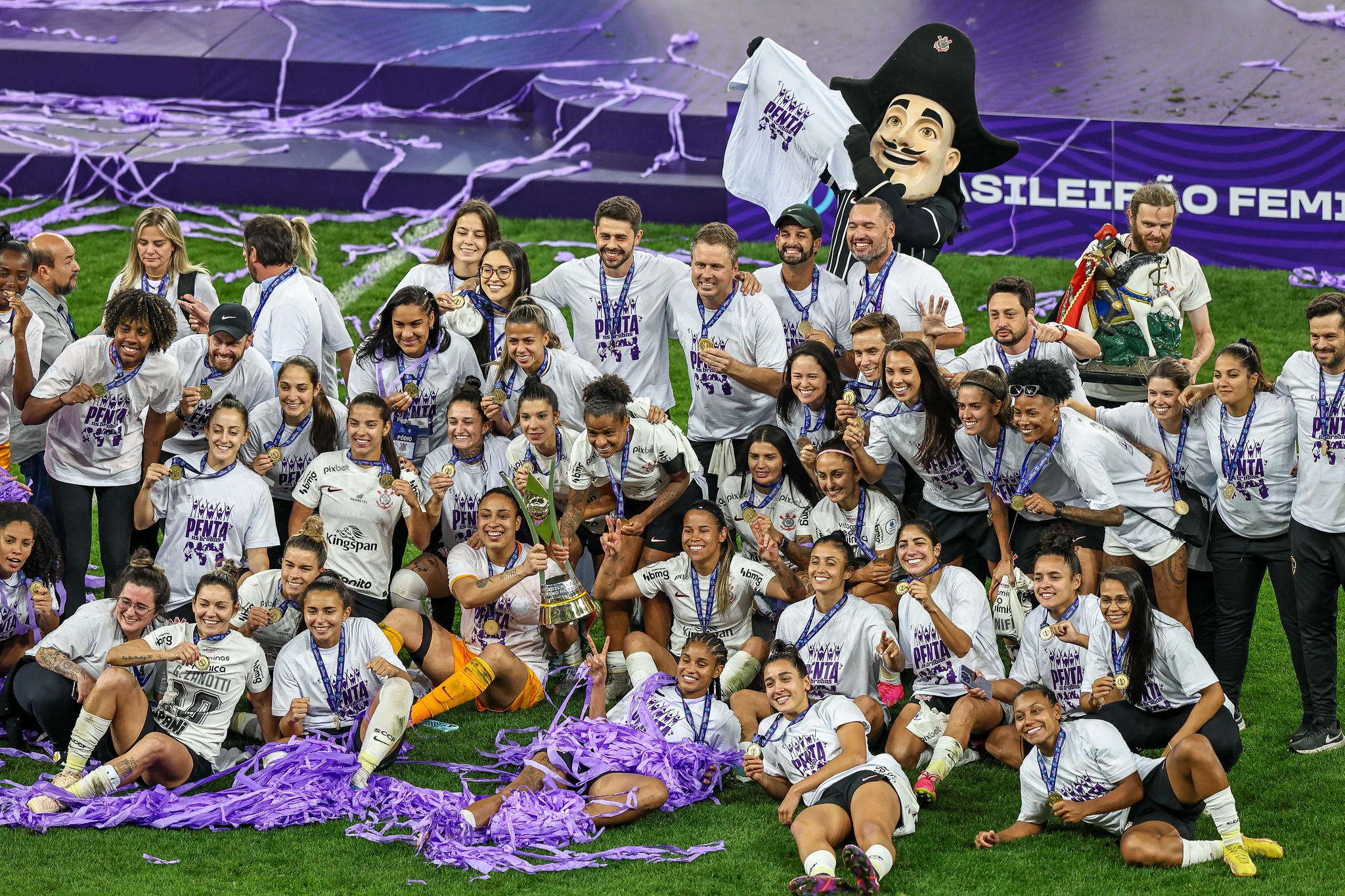 Bola de Prata: Corinthians lidera 1ª seleção feminina com 6 premiadas