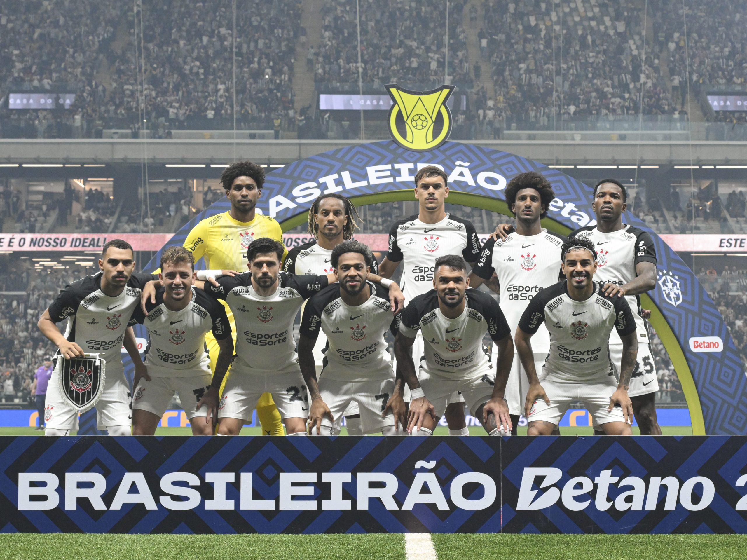 Em jogo de poucas chances, misto do Corinthians não sai do zero contra Atlético-MG pelo Brasileirão - Central do Timão