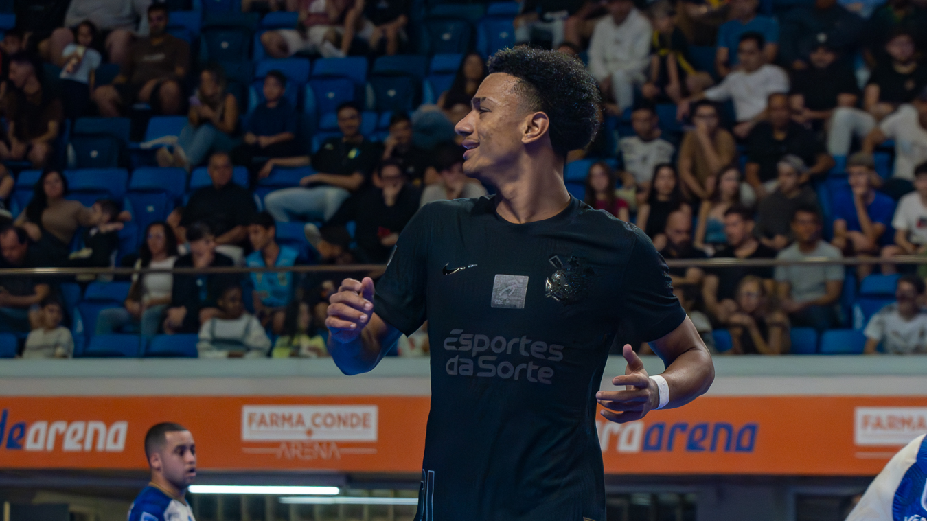 Corinthians Futsal alcança marca de dez jogos de invencibilidade na temporada -