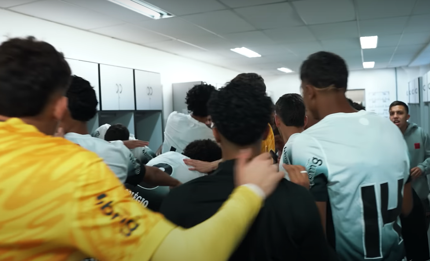 Laruccia ressalta 'propósito' do Corinthians Sub-17 nos bastidores do empate contra o São Paulo