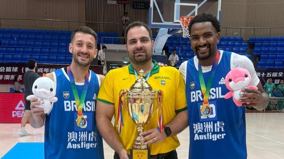 Dupla do Corinthians Basquete conquista torneio na China com a Seleção Brasileira
