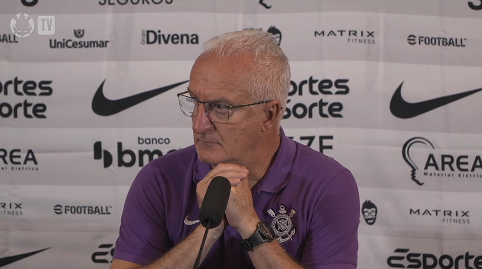 Dorival comenta estratégia defensiva e desfalques no ataque do Corinthians: 