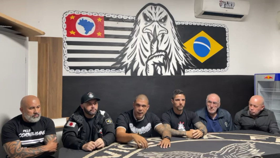 Lideranças dos Gaviões da Fiel fazem convocação geral para protesto no Parque São Jorge