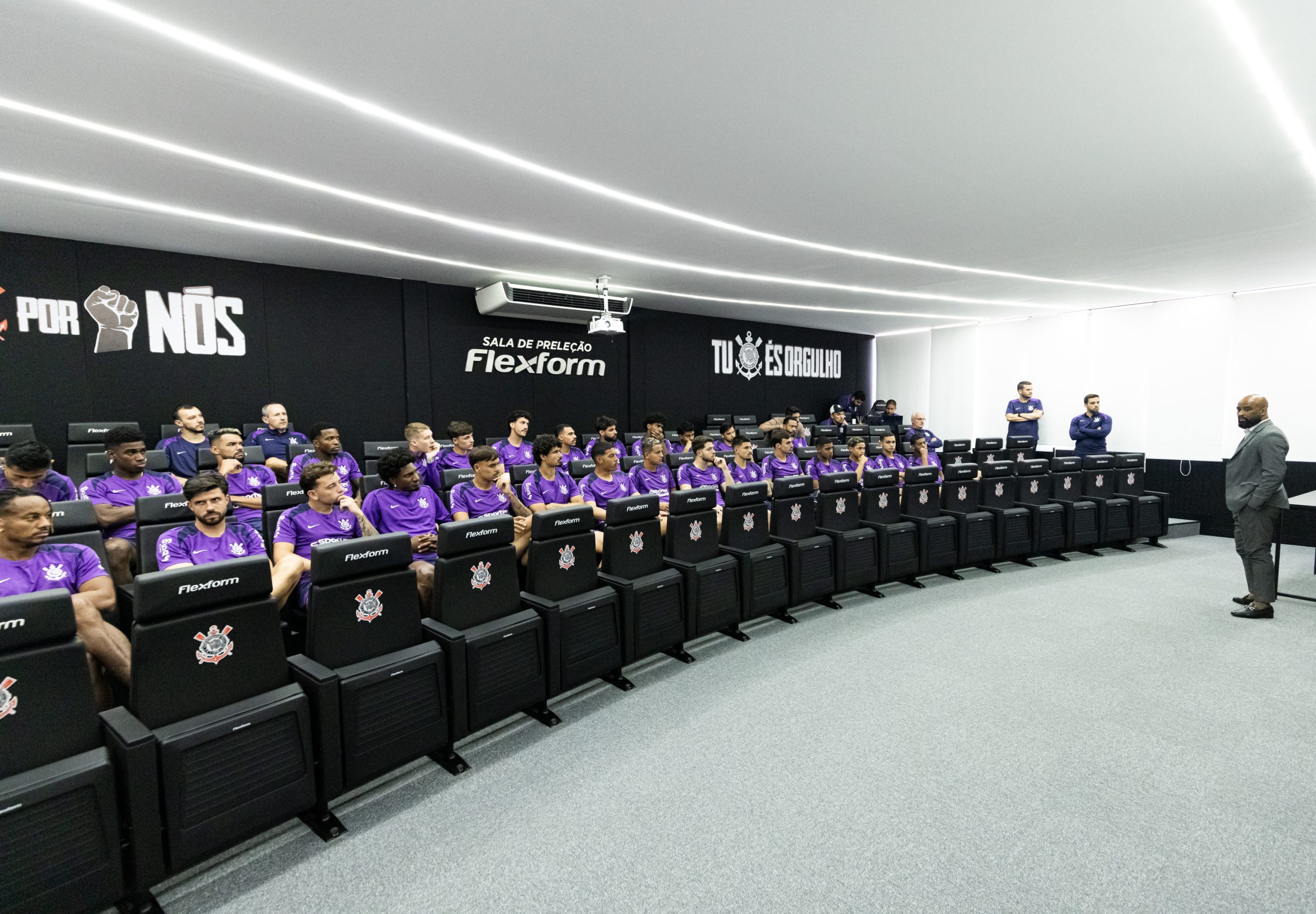 Através de parceria, Corinthians inaugura novo espaço no CT Dr. Joaquim Grava