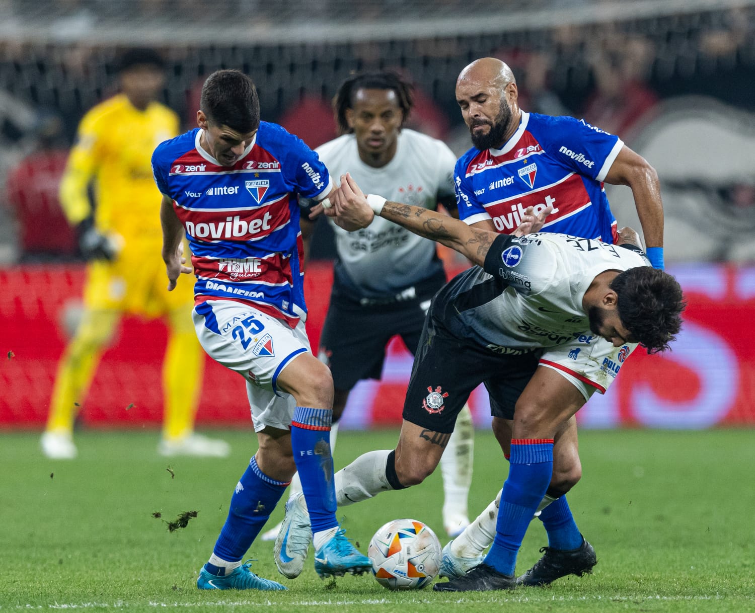 Corinthians possui ampla vantagem no histórico do confronto contra o Fortaleza
