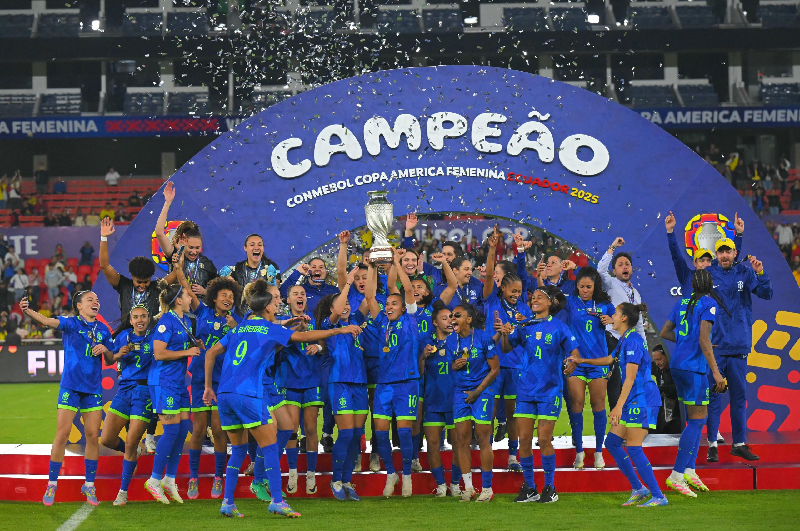 Quarteto do Corinthians conquista título da Copa América com a Seleção Feminina - Central do Timão