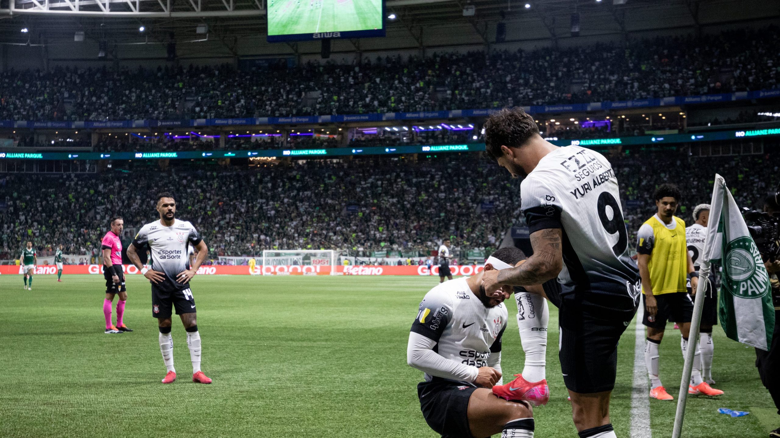 Corinthians aposta em retrospecto equilibrado no Allianz Parque para superar o Palmeiras na Copa do Brasil