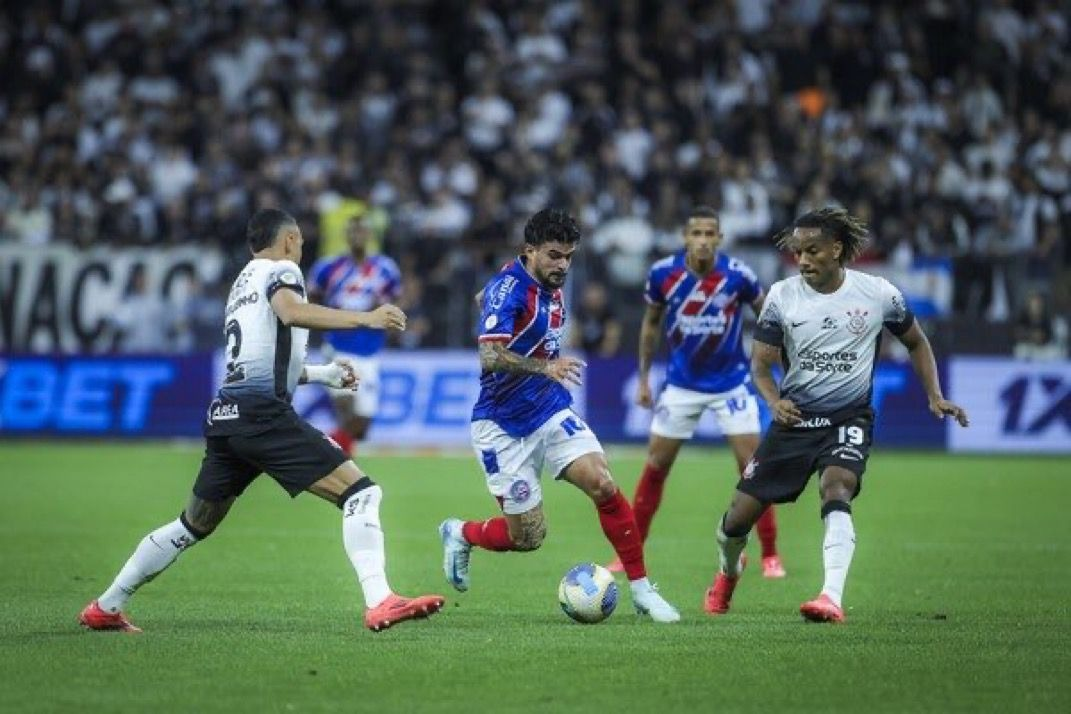 Corinthians possui ampla vantagem sobre o Bahia em partidas na Neo Química Arena