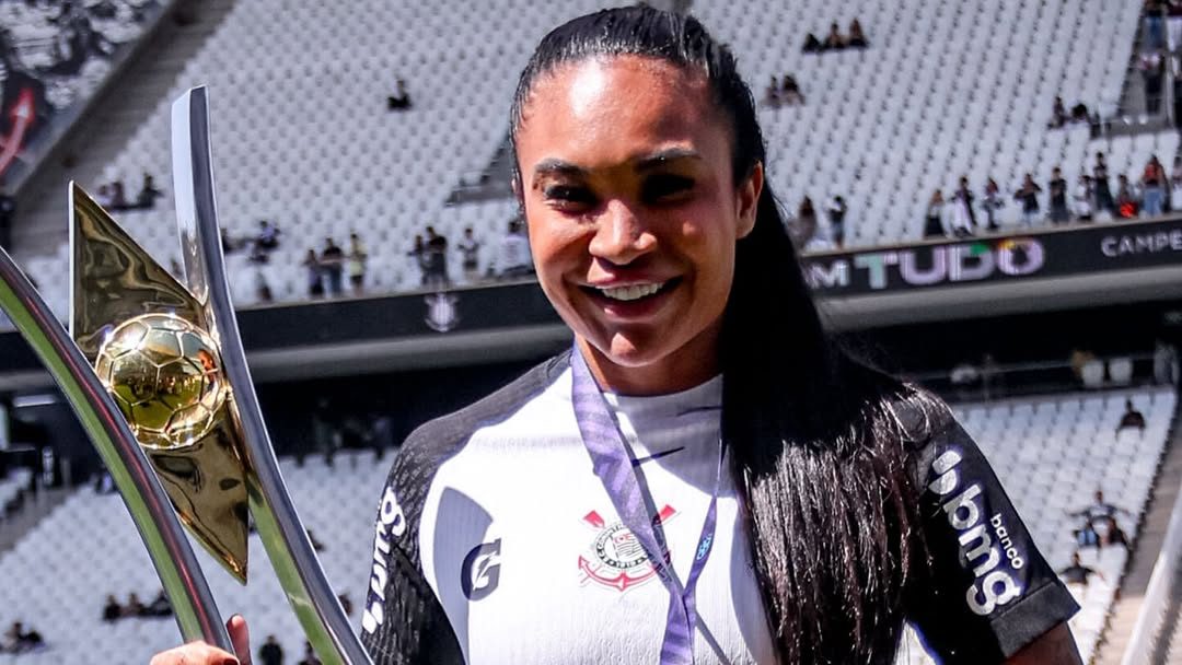 Thaís Regina comemora primeiro título pelo Corinthians e projeta mais conquistas