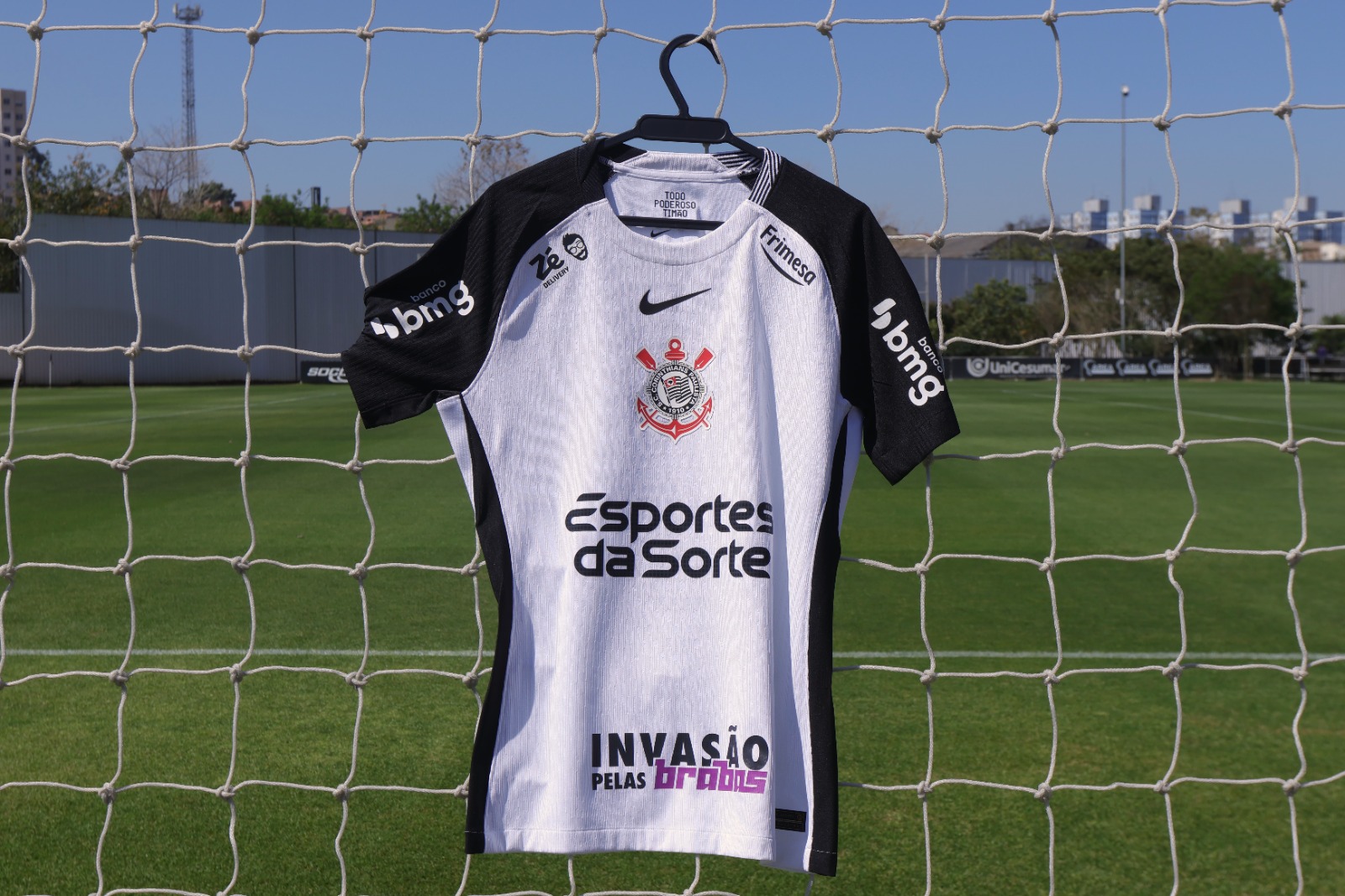 Corinthians estampa campanha de incentivo às Brabas no uniforme em decisão da Copa do Brasil