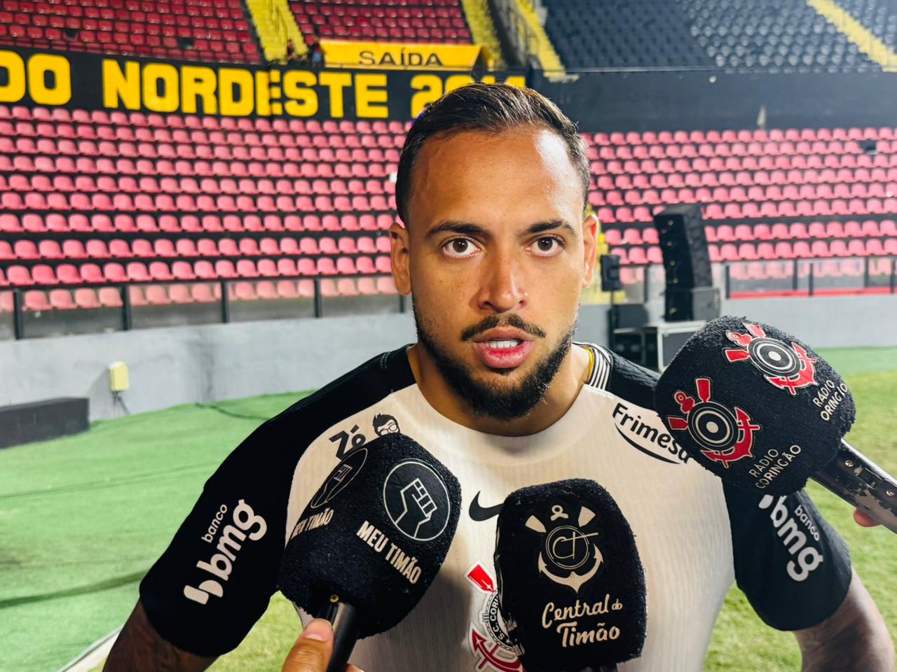 Maycon fala sobre torcida do Corinthians, meta no Brasileirão e próximo jogo da equipe no campeonato - Central do Timão