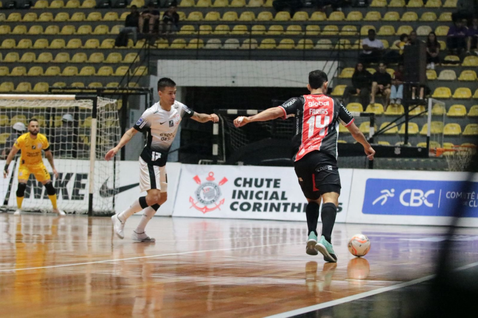 Corinthians enfrenta sequência negativa diante do Joinville na Liga Nacional de Futsal
