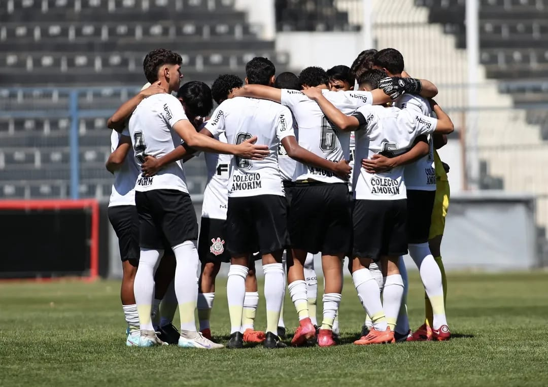 Com time modificado, Corinthians desconta no final, mas é superado pelo Palmeiras no Campeonato Brasileiro Sub-17