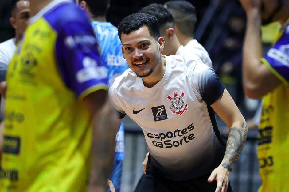 Hat-trick faz pivô subir no ranking de artilharia do Corinthians Futsal na temporada 2025