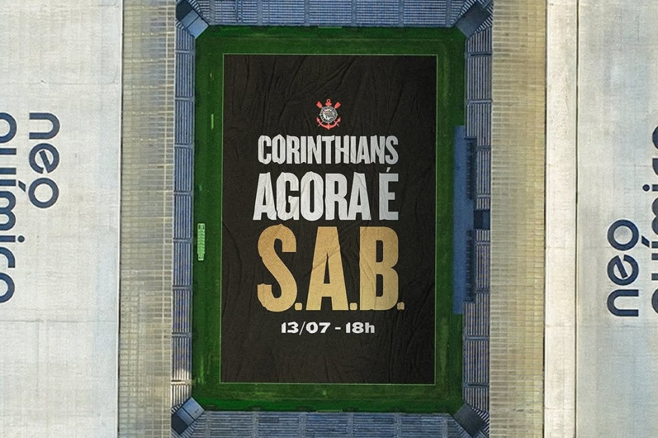 Corinthians se destaca em ranking de arrecadação da campanha S.A.B