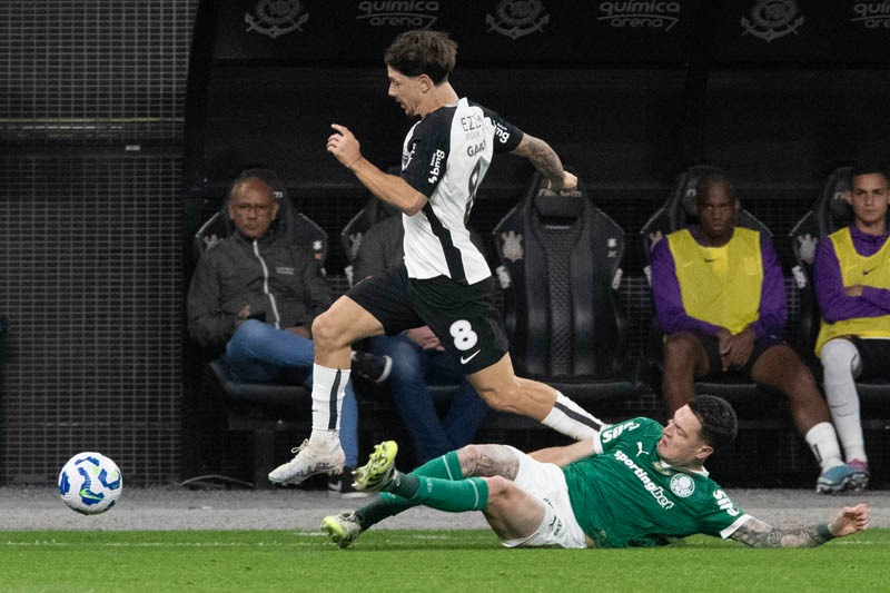 Derby entre Corinthians e Palmeiras no Brasileirão rende bons números de audiência para emissora