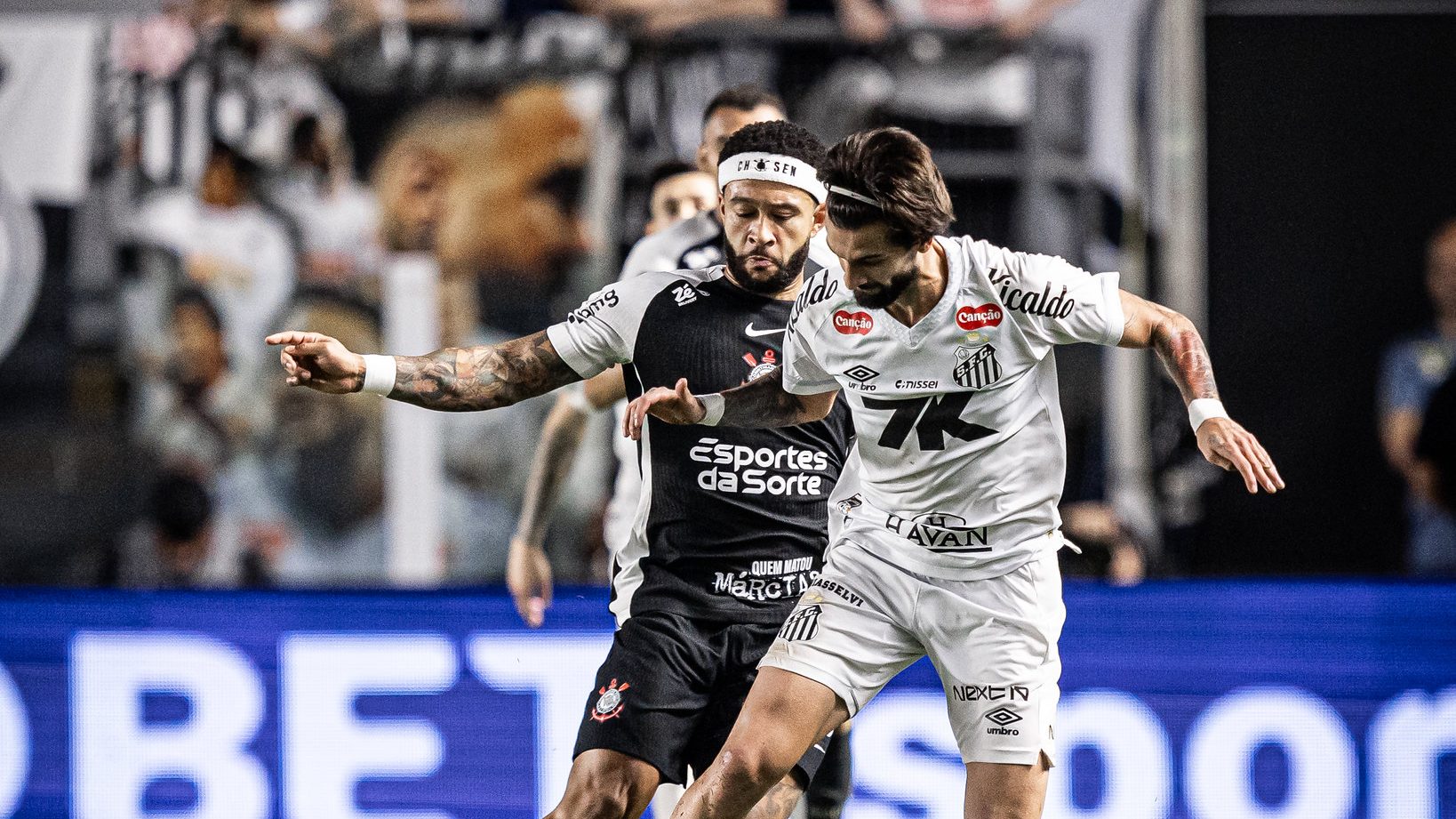 Corinthians volta a perder para o Santos no Brasileirão após mais de quatro anos