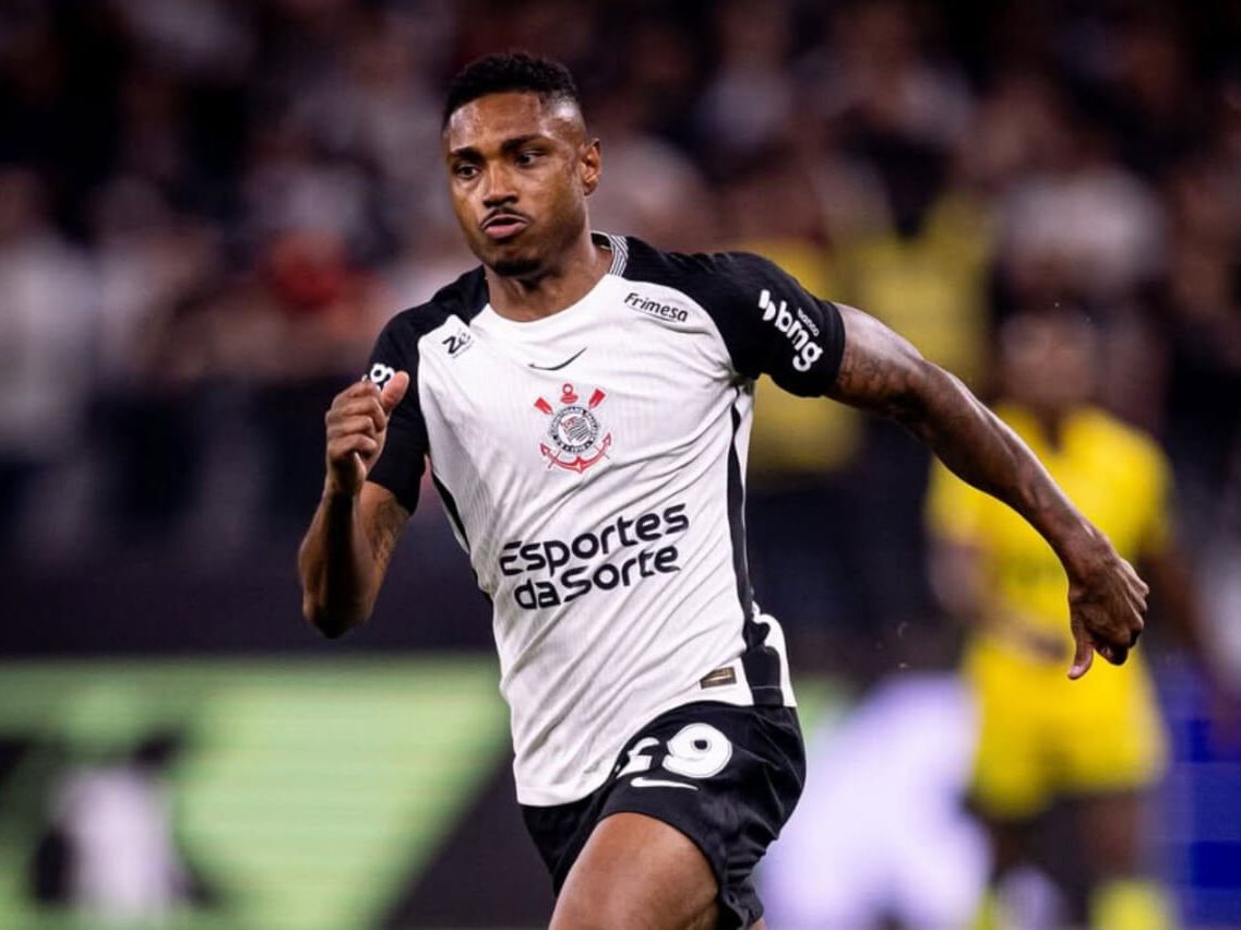 Atacante do Corinthians evolui em recuperação e poderá voltar antes do esperado aos gramados