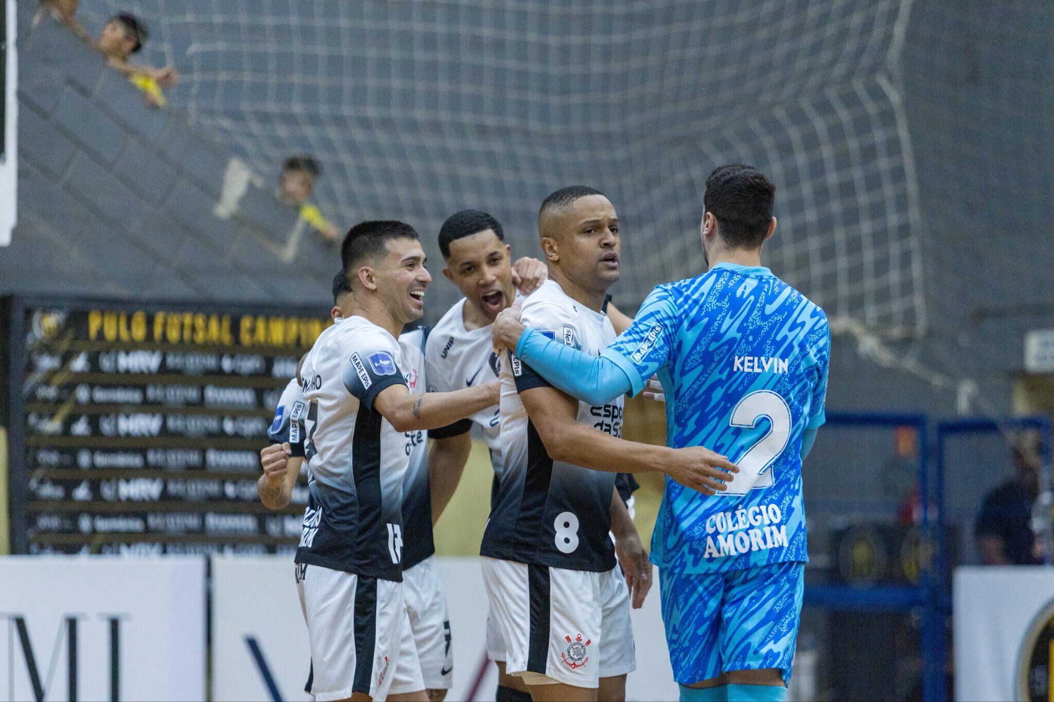 Corinthians vence Pulo com tranquilidade e abre vantagem nas quartas de final do Paulista de Futsal - Central do Timão