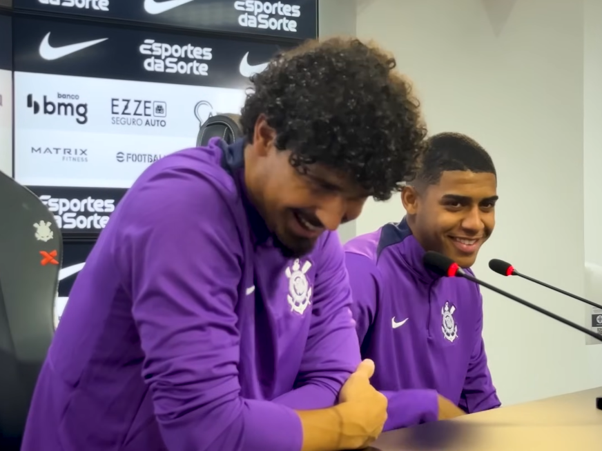 Atacante e zagueiro do Corinthians participam de 