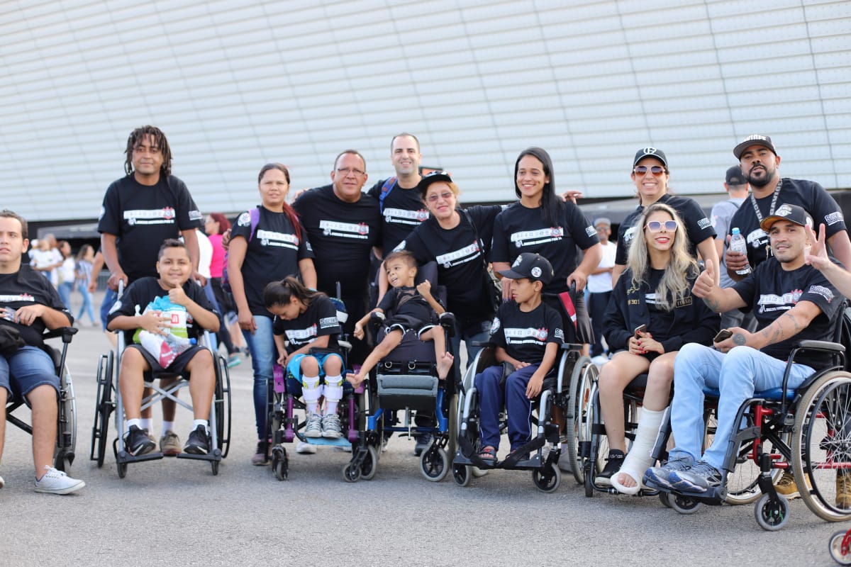 Corinthians celebra o Dia Nacional da Pessoa com Deficiência Física em publicação nas redes sociais