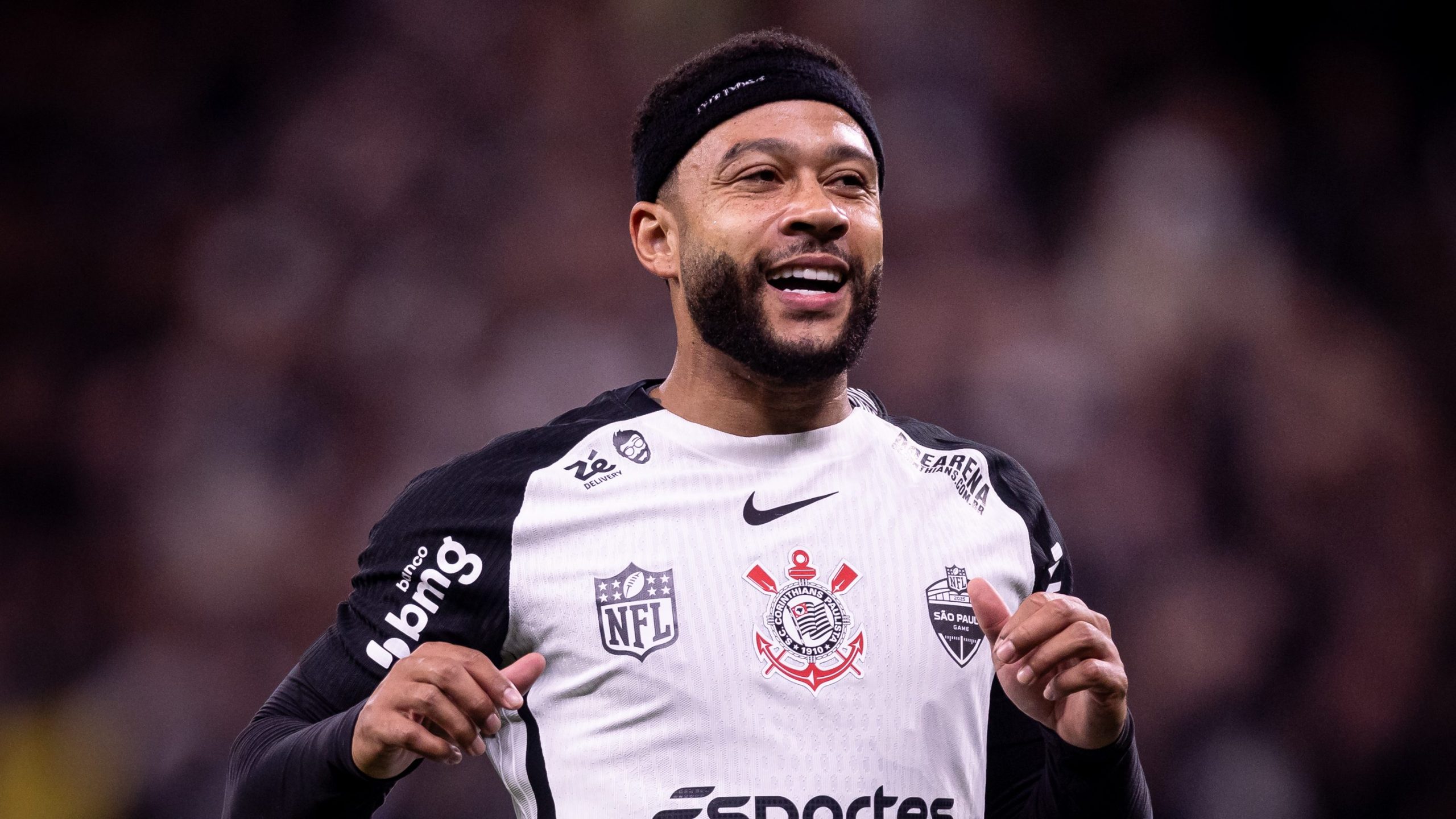 Após Data Fifa, Memphis é aguardado nesta segunda-feira no Corinthians e pode ser opção diante do Santos