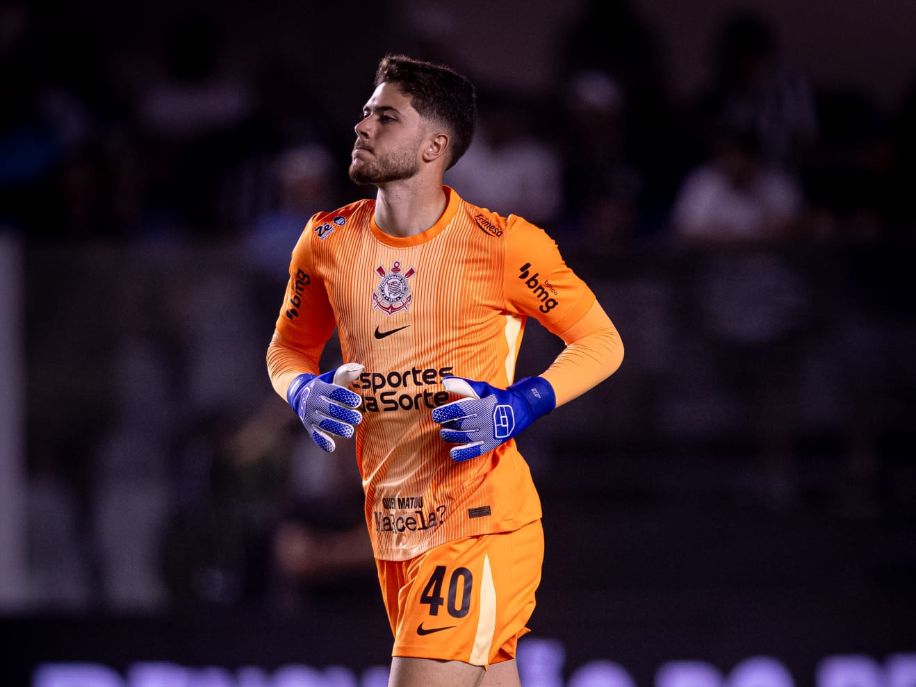 Goleiro revelado na base do Corinthians faz a sua estreia no time profissional