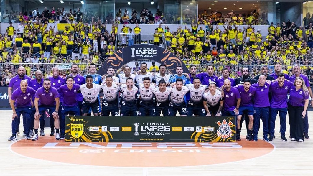 Retrospectiva 2025: relembre a campanha do Corinthians na Liga Nacional de Futsal