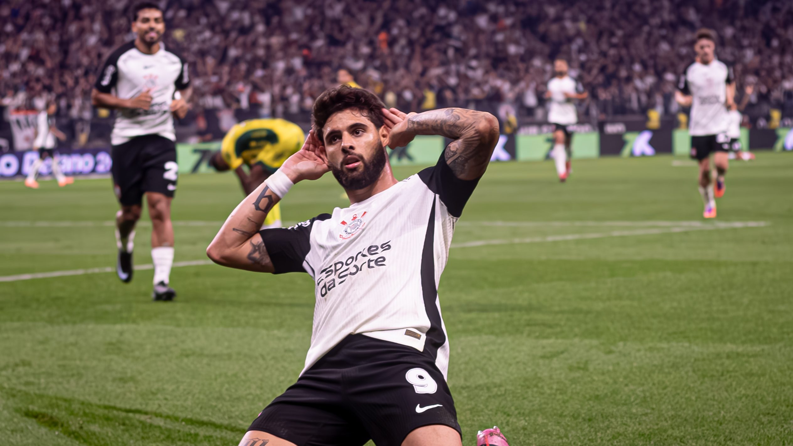 Yuri Alberto encerra temporada próximo de atingir 100 participações em gols pelo Corinthians