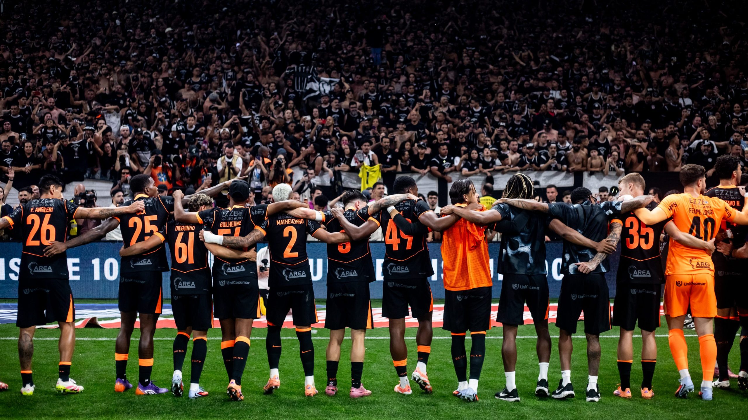Com força máxima, Corinthians está escalado para enfrentar o Vasco na final da Copa do Brasil
