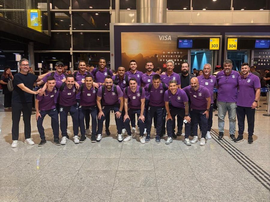 Corinthians Futsal embarca para o Japão; amistosos no país serão os últimos jogos de ídolo pelo clube - Central do Timão