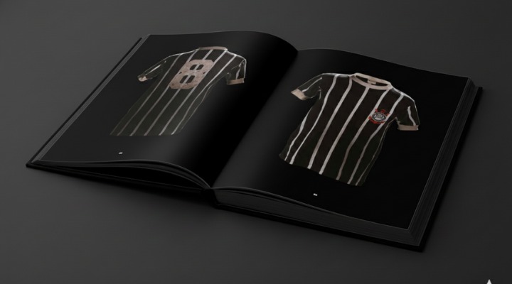 Manto Alvinegro: livro de arte sobre camisas do Corinthians é lançado com 1910 unidades